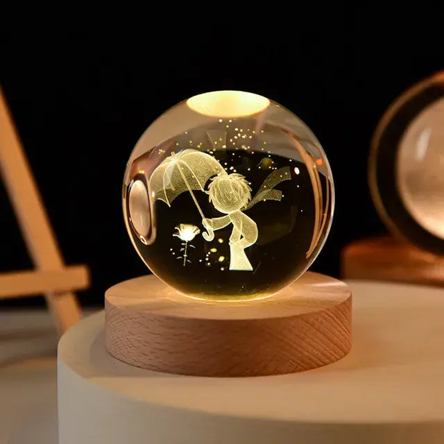 3D Night Crystal Ball - Products By Jax