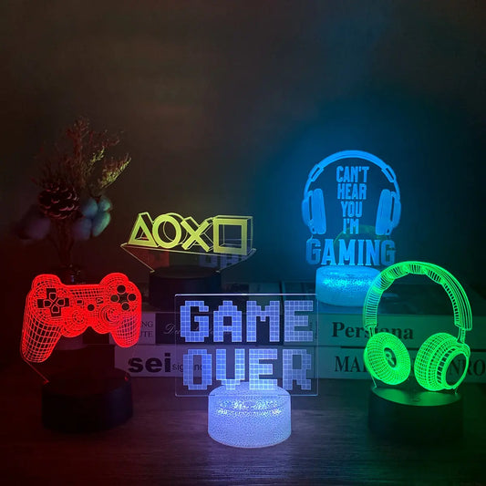 3D LED Gaming Setup RGB Lamp - Products By Jax