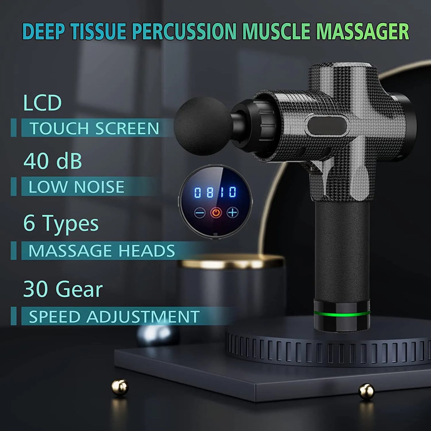 Portable Facial Muscle Massage Gun - Products By Jax