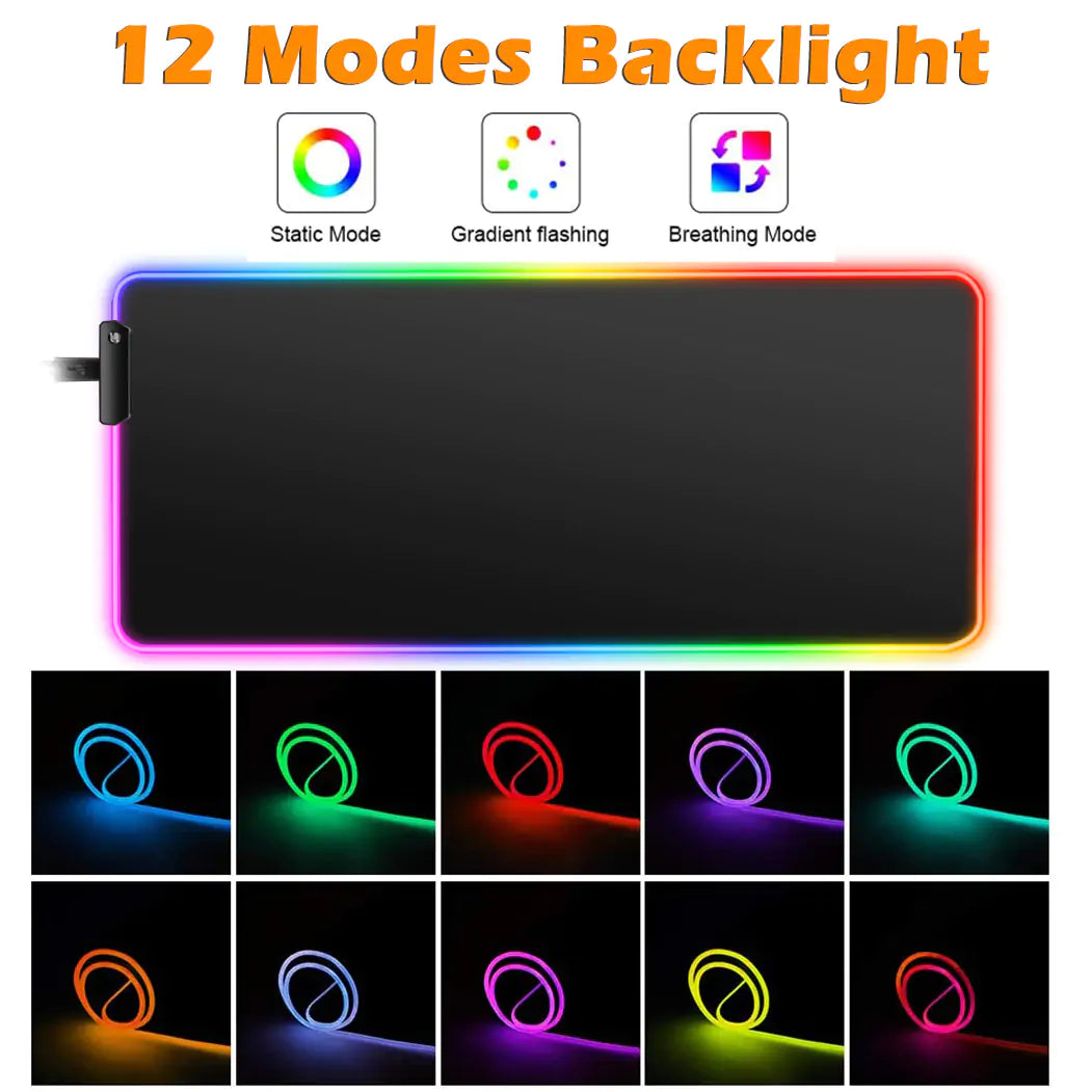 RGB Gaming Mousepad - Products By Jax