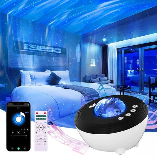 Aurora Galaxy Projector with Bluetooth - Products By Jax