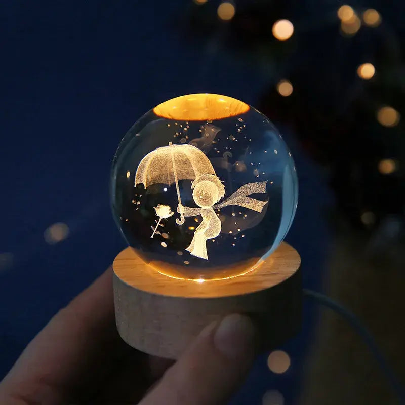 3D Night Crystal Ball - Products By Jax