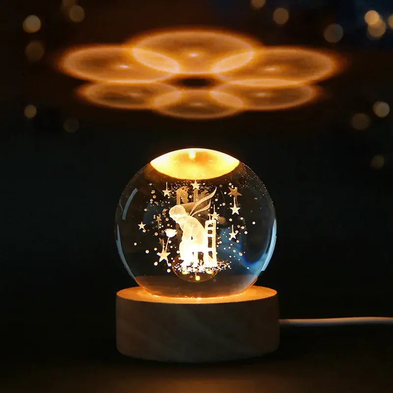 3D Night Crystal Ball - Products By Jax