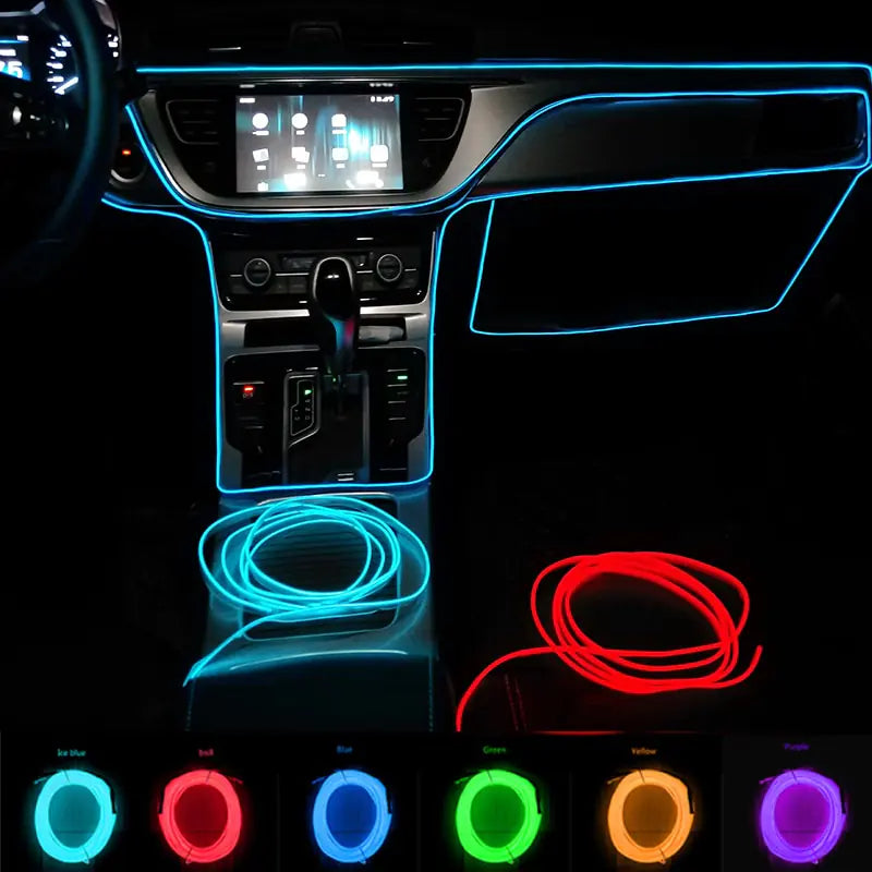 Car Interior Decorative Lamps Strips - Products By Jax