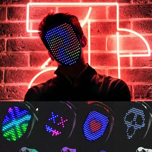 LED Party Face Mask - Products By Jax