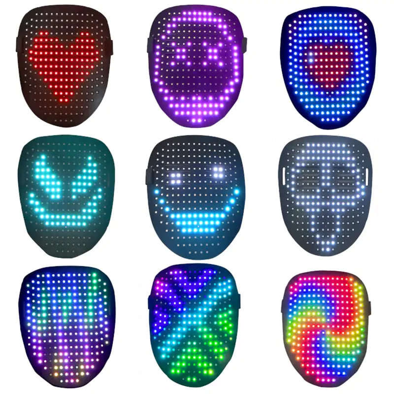 LED Party Face Mask - Products By Jax